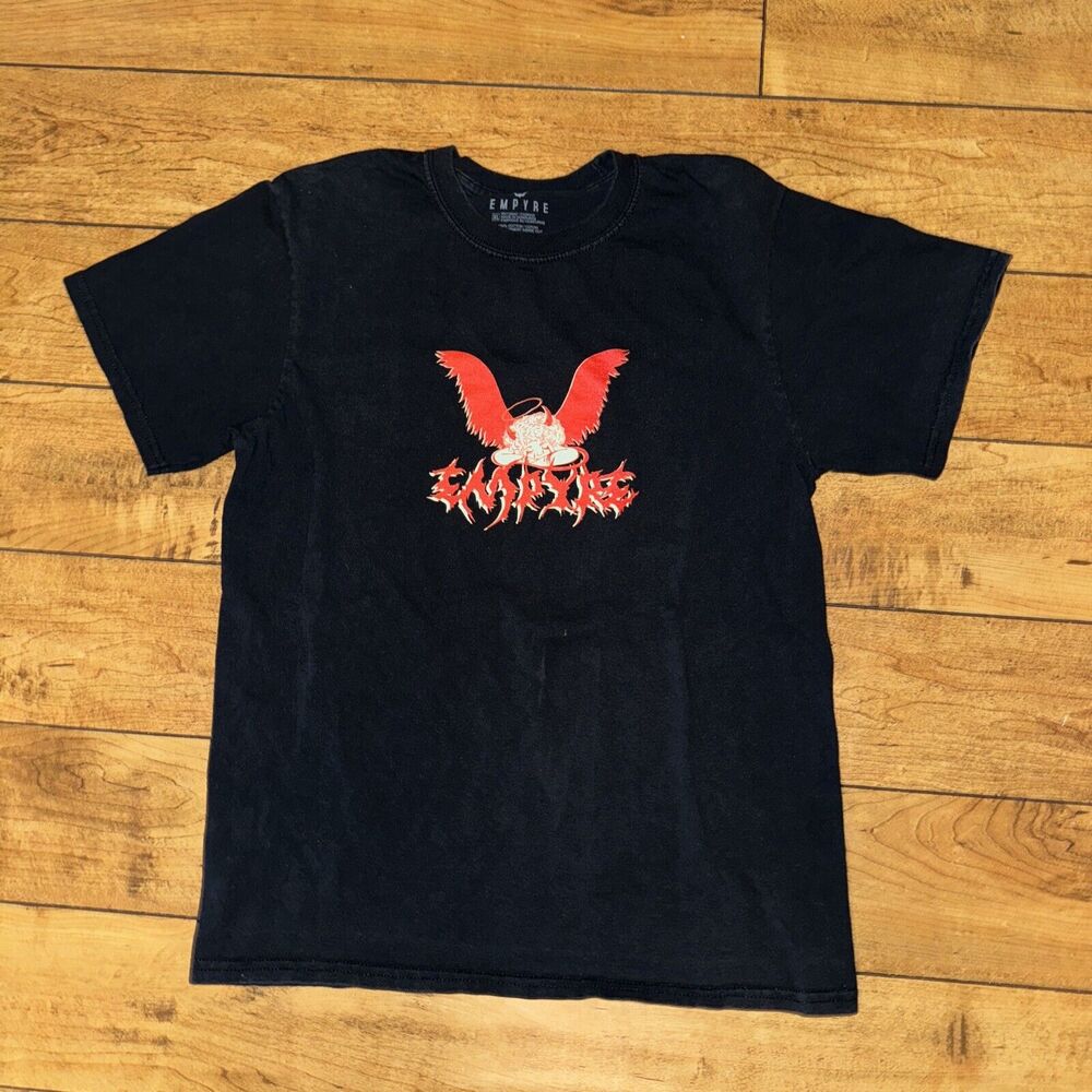 Empyre Angel T-Shirt Black Youth XL 17x24